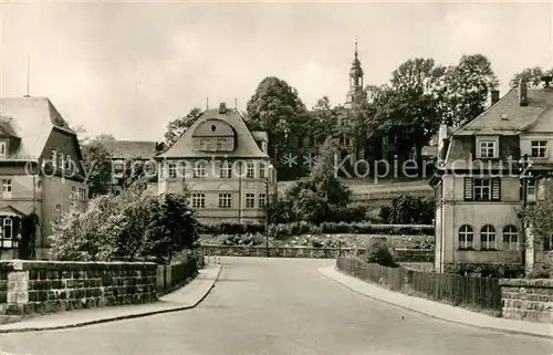 AK / Ansichtskarte Wurzbach Schule und Gemeindeamt Wurzbach