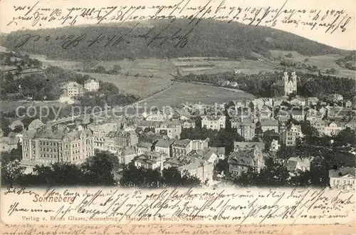AK / Ansichtskarte Sonneberg_Thueringen Blick von der Kappel Sonneberg Thueringen