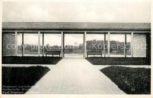 AK / Ansichtskarte Wendisch_Buchholz Pestalozzi Landschulheim Hermsdorfer Muehle Wendisch Buchholz