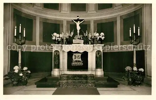 AK / Ansichtskarte Nikolskoe_Berlin Havel Wochenendkirche Ausflueglerkirche St Peter und Paul Innenansicht Nikolskoe Berlin