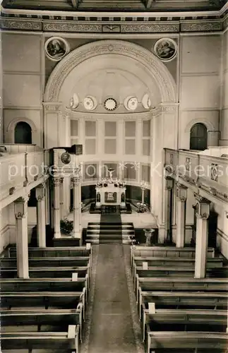 AK / Ansichtskarte Nikolskoe_Berlin Havel Wochenendkirche Ausflueglerkirche St Peter und Paul Innenansicht Nikolskoe Berlin