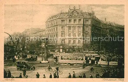 AK / Ansichtskarte Berlin Potsdamer Platz Verkehr Berlin