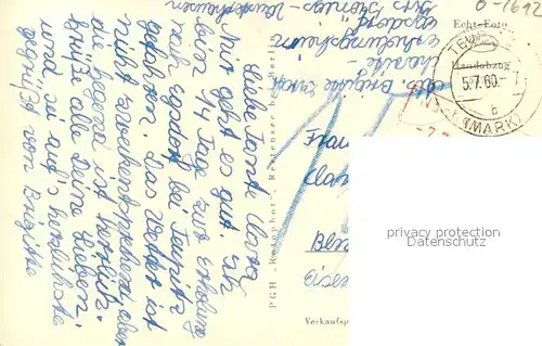 AK / Ansichtskarte Teupitz Stadt und See Segelboot Teupitz