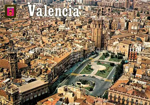 AK / Ansichtskarte Valencia_Valenciana Fliegeraufnahme  Valencia_Valenciana