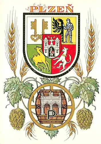 AK / Ansichtskarte Plzen_Pilsen Velkeho a Maleho Plzen Pilsen