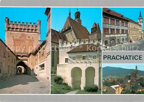 AK / Ansichtskarte Prachatice_Prachatitz Mesto Zalozene Prachatice Prachatitz