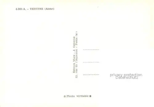 AK / Ansichtskarte Vervins  Vervins