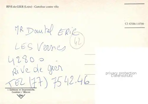 AK / Ansichtskarte Rive de Gier Carrefour centre ville Rive de Gier
