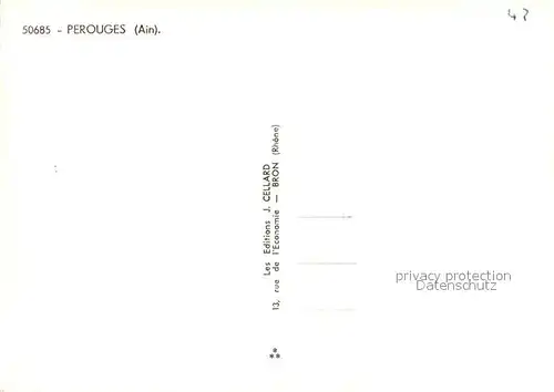 AK / Ansichtskarte Perouges Cite Medievale Perouges