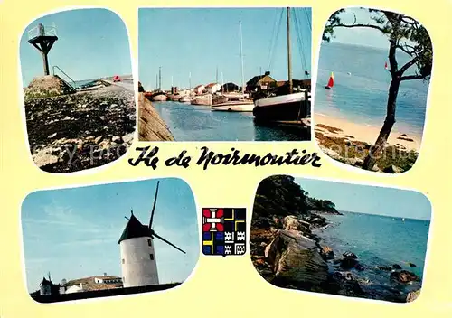 AK / Ansichtskarte Ile_de_Noirmoutier Port Moulins Gois  Ile_de_Noirmoutier