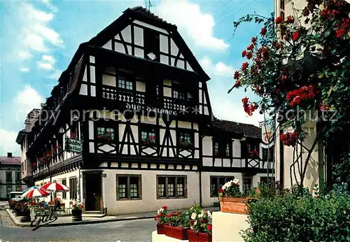 AK / Ansichtskarte Obernai_Bas_Rhin Fachwerk Obernai_Bas_Rhin