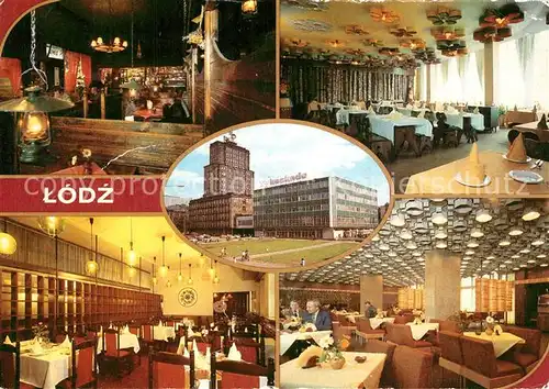 AK / Ansichtskarte Lodz Restaurant Pizzeria Natasza Lodz