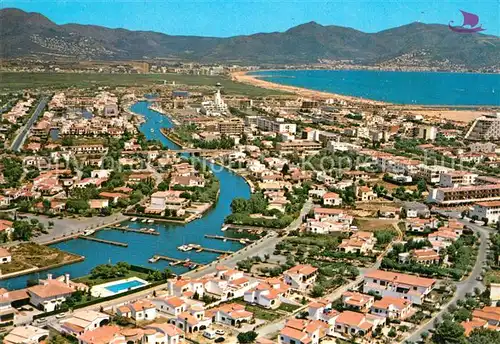 AK / Ansichtskarte Ampuriabrava Fliegeraufnahme  Ampuriabrava