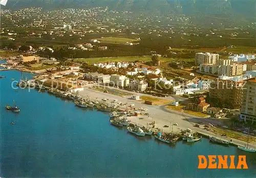 AK / Ansichtskarte Denia Fliegeraufnahme Puerto Denia