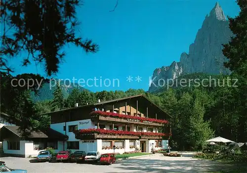 AK / Ansichtskarte Seis_Schlern Ritterhof Ritterkeller Seis_Schlern
