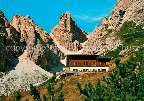 AK / Ansichtskarte Cortina_d_Ampezzo Rifugio son Forca al Monte Cristallo Cortina_d_Ampezzo