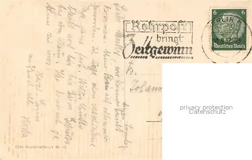 AK / Ansichtskarte Berlin Potsdamer Platz mit Blick in Leipziger Strasse Strassenbahn Kupfertiefdruck Nr 15 Berlin