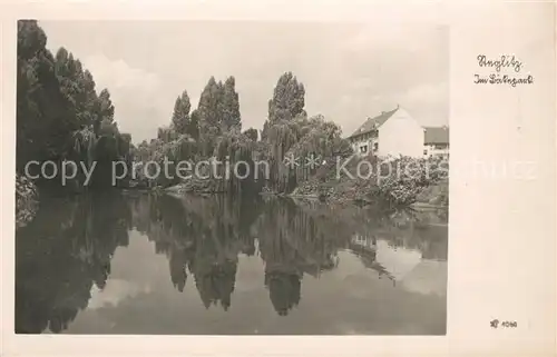 AK / Ansichtskarte Steglitz Baekepark Teich Steglitz