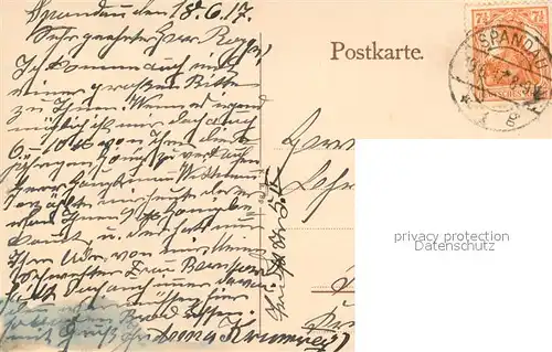 AK / Ansichtskarte Spandau Augusta Ufer Havel Spandau