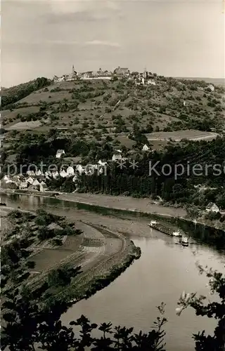 AK / Ansichtskarte Dilsberg Panorama Blick ins Neckartal Dilsberg