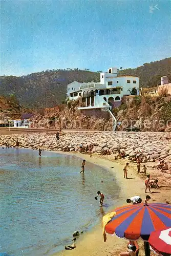 AK / Ansichtskarte Garraf Hostal del Mar Strand 