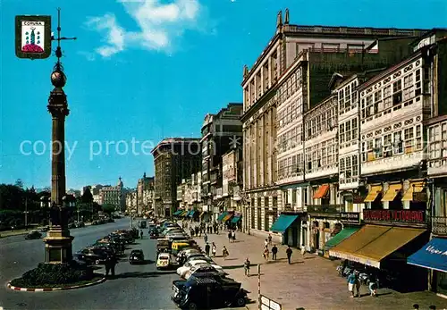 AK / Ansichtskarte La_Coruna Paseo de los Cantones La_Coruna