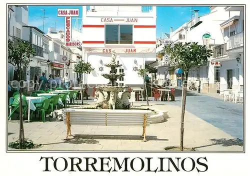 AK / Ansichtskarte Torremolinos Plaza tipica La Carihuela Torremolinos