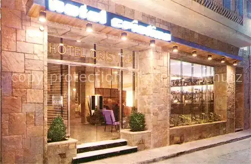 AK / Ansichtskarte Calella_de_la_Costa Hotel Cristina Calella_de_la_Costa