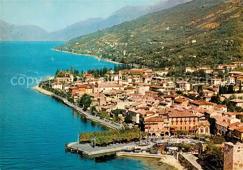 AK / Ansichtskarte Torri_del_Benaco Fliegeraufnahme Lago di Garda Torri_del_Benaco