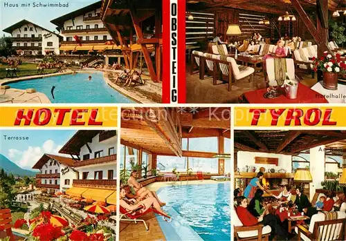 AK / Ansichtskarte Obsteig_Tirol Hotel Tyrol Obsteig_Tirol