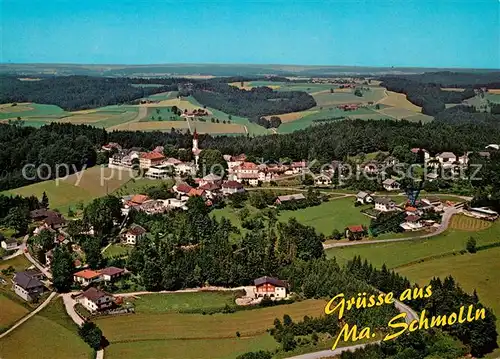 AK / Ansichtskarte Maria_Schmolln Fliegeraufnahme Wallfahrtstkirche Maria Schmolln