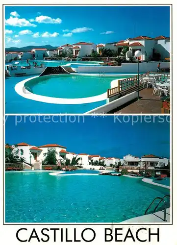 AK / Ansichtskarte Caleta_de_Fuste Castillo Beach Hotel Pool Caleta_de_Fuste