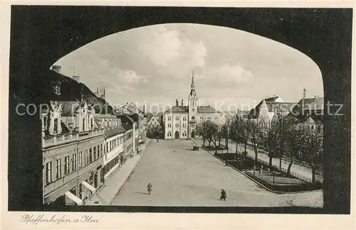 AK / Ansichtskarte Pfaffenhofen_Ilm Kirche Pfaffenhofen Ilm