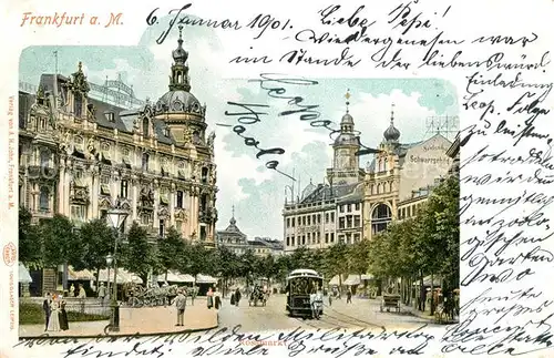 AK / Ansichtskarte Frankfurt_Main Rossmarkt Frankfurt Main