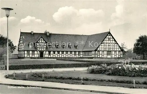 AK / Ansichtskarte Melle_Osnabrueck Groenenburg Melle_Osnabrueck