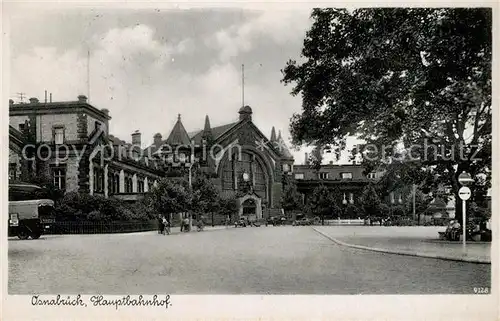 AK / Ansichtskarte Osnabrueck Hauptbahnhof Osnabrueck