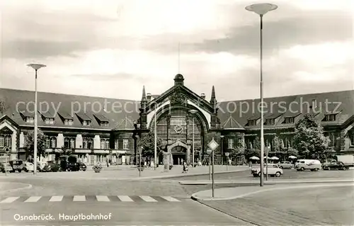 AK / Ansichtskarte Osnabrueck Hauptbahnhof Osnabrueck