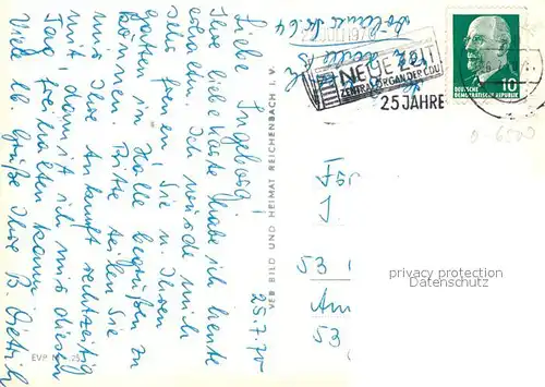 AK / Ansichtskarte Gera Park Fontaene Hauptbahnhof Strasse der Republik Ortsteil Bieblach Gera