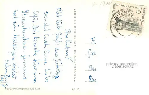 AK / Ansichtskarte Jueterbog Pferdestrasse Dammtor Wehrtuerme Platz der Jugend Zinnaer Tor Wappen Jueterbog