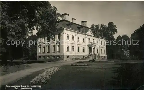 AK / Ansichtskarte Luckenwalde Genesungsheim Stuelpe Luckenwalde