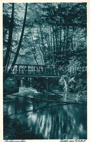 AK / Ansichtskarte Luckenwalde Partie aus Elstal Bruecke Luckenwalde