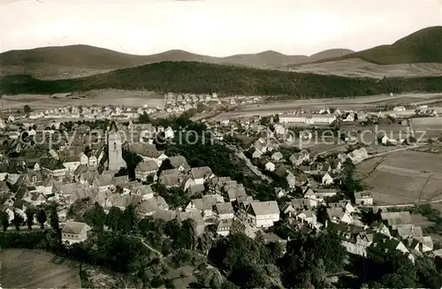 AK / Ansichtskarte Wolfhagen Fliegeraufnahme Wolfhagen