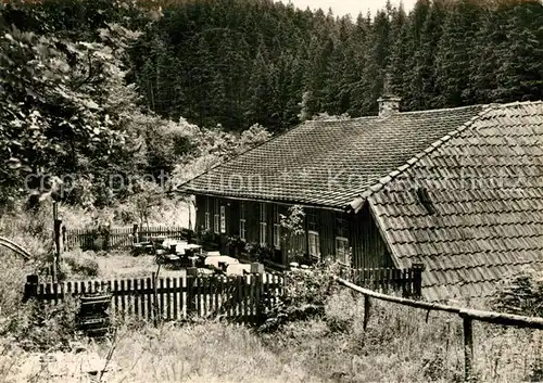 AK / Ansichtskarte Schwenda Halselm?hle im Haselgrund Schwenda