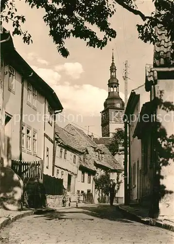 AK / Ansichtskarte Bad_Frankenhausen Oberkirchgasse Bad_Frankenhausen