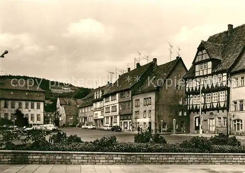 AK / Ansichtskarte Bad_Frankenhausen Anger Fachwerk Bad_Frankenhausen