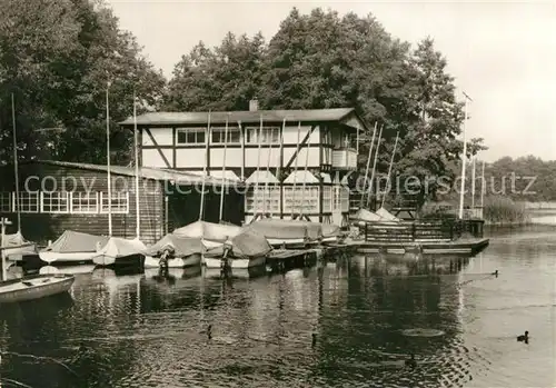 AK / Ansichtskarte Wusterhausen_Dosse Klubhaus der Segler Wusterhausen_Dosse