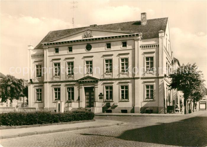 AK / Ansichtskarte Wusterhausen_Dosse Rathaus Wusterhausen_Dosse Nr