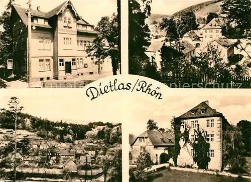 AK / Ansichtskarte Dietlas Gasthof Schloss Dietlas Teilansichten Dietlas