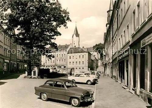 AK / Ansichtskarte Lobenstein_Bad Marktplatz Lobenstein_Bad