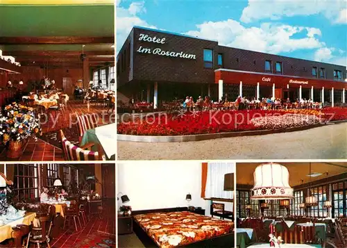 AK / Ansichtskarte Uetersen Hotel im Rosarium Restaurant und Cafe Uetersen